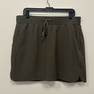 Dark Green Skort